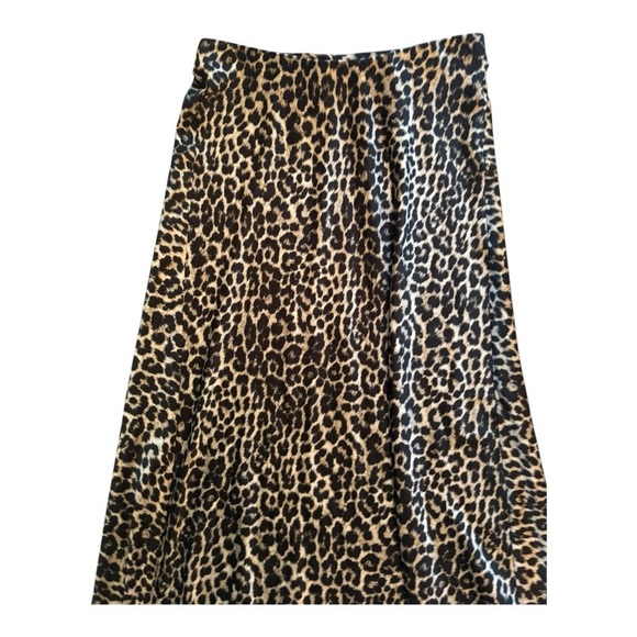 Liverpool Leopard Skirt Size 8 - Picture 2 of 6